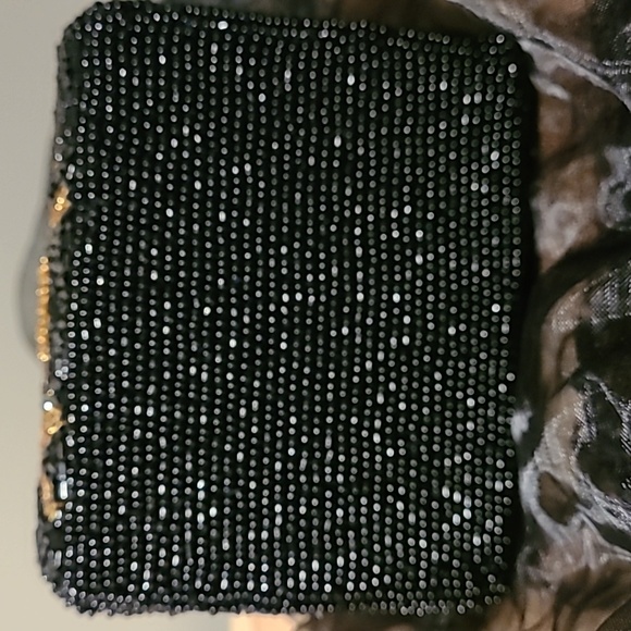 Stunning beaded structured mini bag - Picture 5 of 10